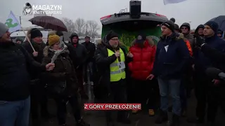 "Policja miała nakaz, by zabierać nam ciągniki"‼️ | Protest rolników