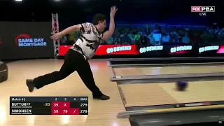 PBA Super Slam Cup Match 1 Highlights (Jakob Butturff VS Anthony Simonsen)