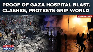 Gaza Hospital Blast: Outrage As Israel, Hamas Trade Blame | Clashes In Jordan, Protests In Baghdad