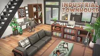 Industrial Townhouse 🩶 | The Sims 4 Speed Build