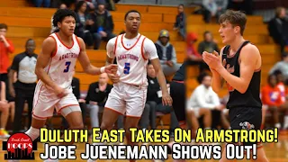 Duluth East Goes At Robbinsdale Armstrong! Jobe Juenemann Goes Off!