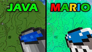 water bucket MLG as java vs super mario