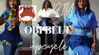 DIY | UPCYCLE THE OBI BELT |