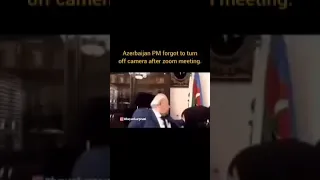 Azerbaijan ex-MP forget to turn off camera after Zoom meeting