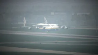 Short clip: Antonov AN225 landing | X Plane 11