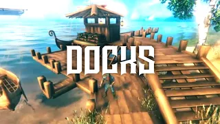 How to Build an Advanced Dock for Your Boats in Valheim