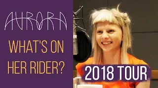 AURORA INTERVIEW : 2018 Tour & What's On Her Rider