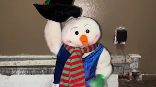 Gemmy Spinning Snowflake Snowman Collection!