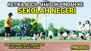 DIAM TIDAK BERBAHAYA, BERGERAK MEMBANTAI MAFIA! WUSHU VS TAEKWONDO | #NGIDUL FILM SHAOLIN BOY (2021)