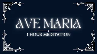 Ave Maria Schubert • 1 hour meditation | Stress relief, healing music, relaxing music