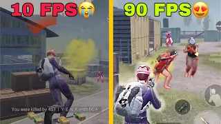 10 FPS😭 VS 90 FPS😍 | Does FPS matter? | iPad Pro 2021 11 | 90 FPS | PUBG Mobile | BGMI