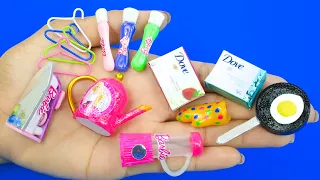 20 DIY BARBIE MINIATURE DOLLHOUSE HACKS AND CRAFTS !!!