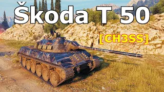 World of Tanks Škoda T 50 - 8 Kills 9K Damage