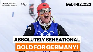 Germany beat favourites Sweden in the Women's cross-country team sprint | 2022 Winter Olympics