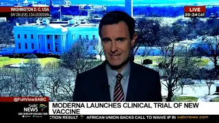 Moderna launches a clinical trial of a new COVID-19 vaccine: Nick Harper