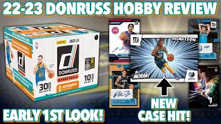 EARLY LOOK AT THE NEW DONRUSS 🏀 (RATED ROOKIES)! 2022-23 Panini Donruss Basketball Hobby Box Review