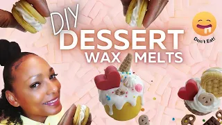 DIY Dessert Wax Melts | Dessert Candles | How to Make Candle Cakes