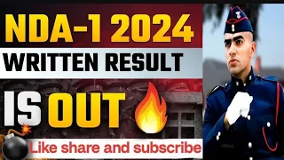 UPSC  NDA 1  RESULT OUT  2024 🔴🔴