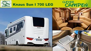 Knaus Sun I 700 LEG - Luxus pur auf 7,65 Meter Länge?  - Test | Clever Campen