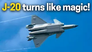 J-20 turns like magic! The best Chinese stealth fighter shows off its maneuverability