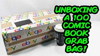 Unboxing a 100 Comic Book "Grab Bag" Ebay Mystery Box