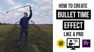 How to make BULLET TIME VIDEO like a PRO with Insta360 One X and Adobe Premiere | Gaba_VR