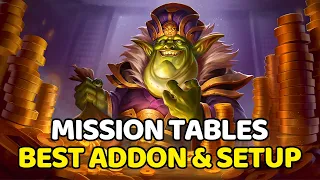Mission Tables STILL MAKING MILLIONS - USE THIS ADDON.. | Patch 9.2.7 Shadowlands Goldmaking