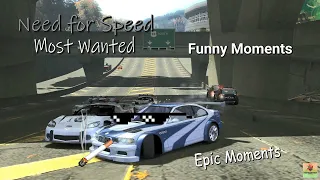 Need For Speed Most Wanted Funny Moments Compilation (Epics)