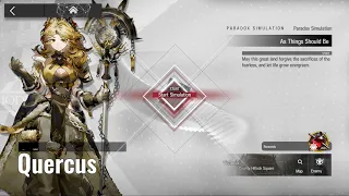 Arknights Paradox Simulation Quercus Guide