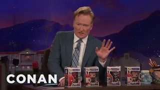 Conan Unveils The #ConanCon 2018 Funko Pop! Figures | CONAN on TBS