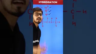 Amazing Trick for Hybridisation #shorts #magnetbrains #chemistry #viral