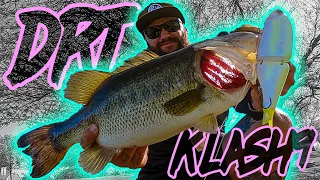 DRT KLASH GHOST Draws Em Out KLASH 9 Gets Em (BIG BASS Caught In NEIGHBORHOOD POND)