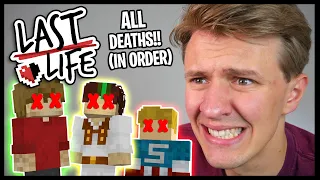 REACTING To Every DEATH In LAST LIFE SMP!! (Deaths In Order!!)