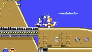 Sonic the Hedgehog 2 Heroes Wing Fortress Zone (Sonic)(Tails)