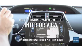 2016 Toyota Prius Safety DEMO: Pre-Collision System w/ Pedestrian Detection