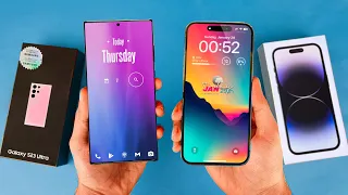 Samsung Galaxy S23 Ultra vs iPhone 14 Pro Max - Ultimate Battle 🔥