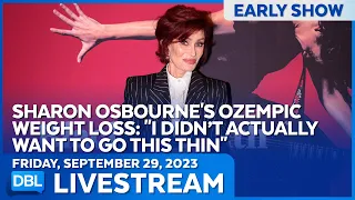 Sharon Osbourne Shares Weight Loss Journey, Is She Too Thin? - DBL | Sept 29, 2023