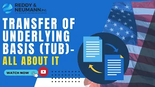 Transfer of Underlying Basis (TUB) - All about It