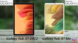 galaxy tab A7 (2022) vs galaxy tab A7 lite review