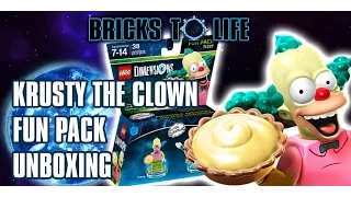 Krusty The Clown Unboxing - Lego Dimensions