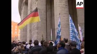 Preparations for the inauguration of Pope Benedict