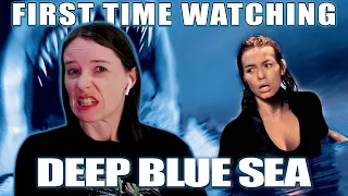 DEEP BLUE SEA (1999) | First Time Watching | MOVIE REACTION | Happy Shark Week!