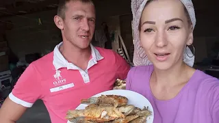 Рыбачим на хватку🐟.Прокоптили коридор🥵.Жарим шашлыки🐔