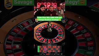Drake Wins MILLIONS With His Savage Roulette Strategy! #drake #roulette #strategy #casino #maxwin