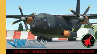 Azurpoly Transall C-160 Cold Start Demo | MSFS | Microsoft Flight Simulator