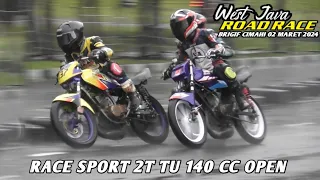 RACE Sport 2T TU 140 cc OPEN❗️West Java RoadRace Brigif Cimahi 2 Maret 2024