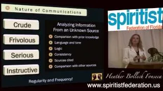 Spirit's Identity & Nature of Communications with Heather Bollech-Fonseca