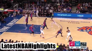 Kristaps Porzingis Highlights/Detroit Pistons Vs New York Knicks/11 17,2016/35pts CAREER HIGH