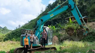 Catch Stream Fish, Rent an Excavator to Expand the Farm | Family Farm