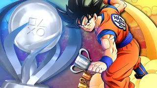 EL TROFEO PLATINO de DRAGON BALL Z KAKAROT es INSALUBRE